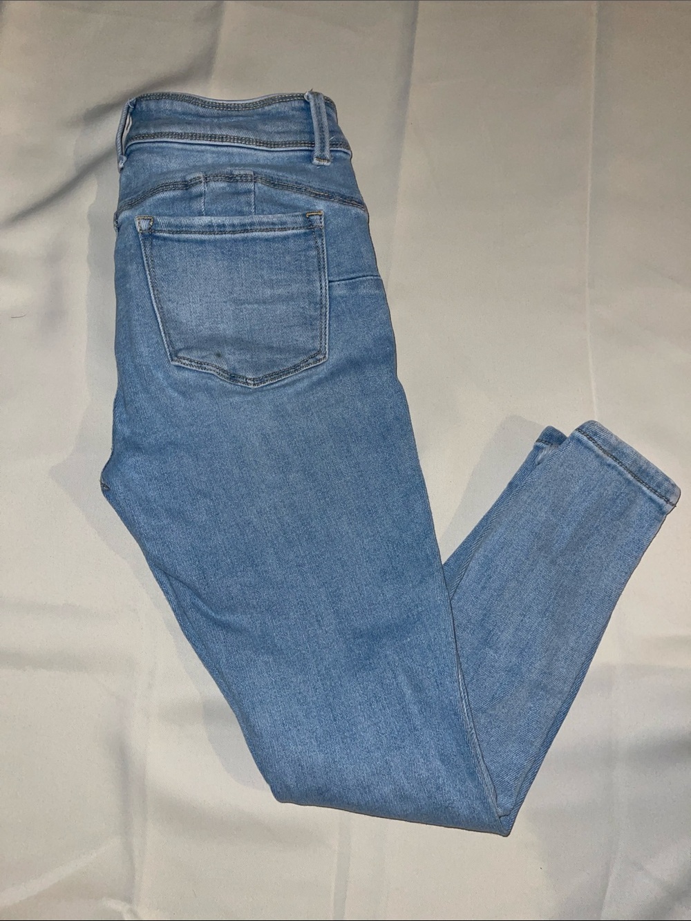 Wax Jean Women’s Skinny Jeans in Light Blue Wash
